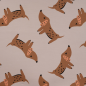 Preview: French Terry "Dackel" taupe